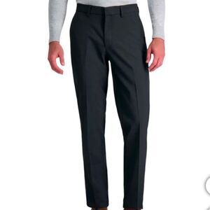 Haggar Men's Flex Dress Pant Dark Gray